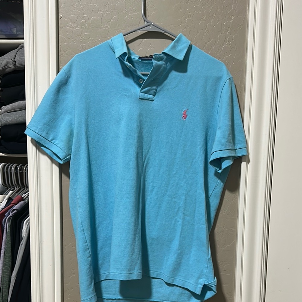 Polo by Ralph Lauren Blue Classic Polo Shirt